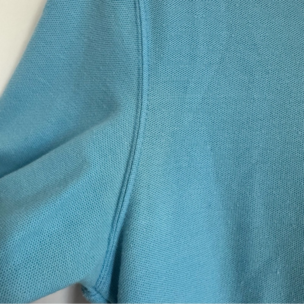 St. John's Bay Light Blue Polo Shirt, S - Picture 8 of 10